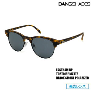 �T���O���X DANG SHADES �_���E�V�F�C�f�B�[�Y EASTHAM RP Tortoise Matte x Black Smoke Polarized �Ό������Y �t�� �H�~
