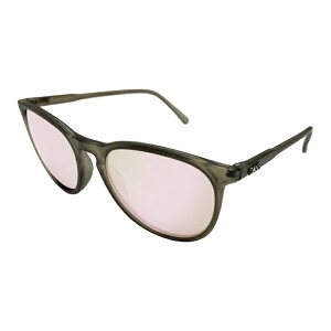 �T���O���X DANG SHADES �_���E�V�F�C�f�B�[�Y FENTON Matte Clear Gray x Rose Mirror Polarized ���E���h�t���[�� �Ό������Y UV�J�b�g DANG�Ōy�� �t �� �H �~