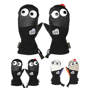 エビス eb's ケモノ ジュニア KEMONO JR 25-26 スノーボード グローブ ミトン 防水 透湿 デラファイン 子供用 正規品