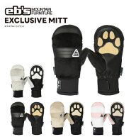 eb's エビス EXCLUSIVE MITT エクスクルーシブミット 26-27 スノーボード グローブ ミトン ファー 防水 …
