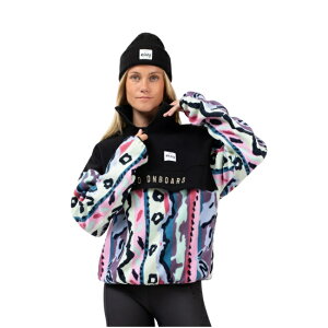 ACr[ t[X Eivy Ball Fleece Pullover Retro Inka Xm[{[h fB[X Ap n[tWbv vI[o[ t H~