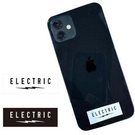 ステッカー エレクトリック ELECTRIC STICKER UNDERVOLT LOGO Sサイズ スノーボード 釣り サーフィン スマホステッカー 春夏 秋冬