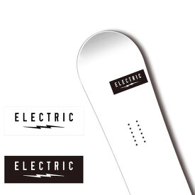 ステッカー エレクトリック ELECTRIC STICKER UNDERVOLT LOGO XLサイズ スノーボード 釣り サーフィン 春夏 秋冬