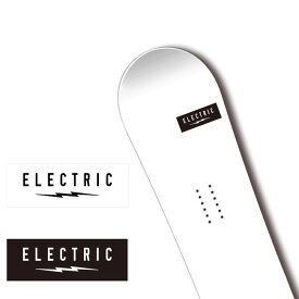 ステッカー エレクトリック ELECTRIC STICKER UNDERVOLT LOGO Lサイズ スノーボード 釣り サーフィン 春夏 秋冬