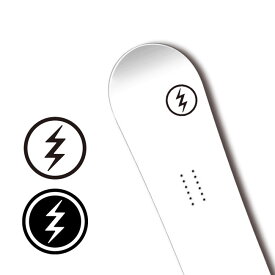 ステッカー エレクトリック ELECTRIC STICKER VOLT LOGO Lサイズ スノーボード 釣り サーフィン 春夏 秋冬