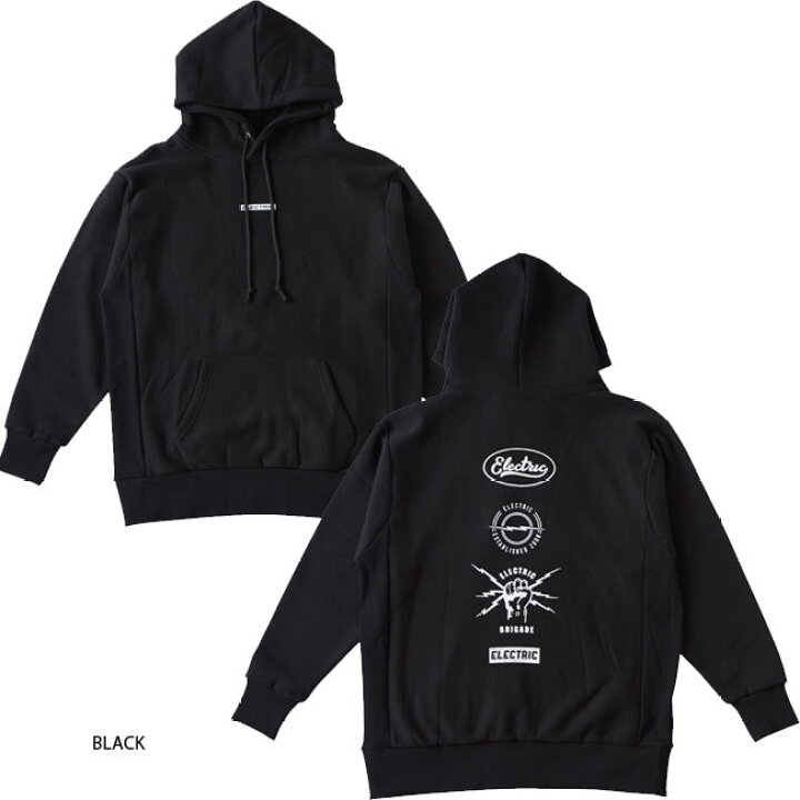 楽天市場】パーカー ELECTRIC エレクトリック LOGOS HOOD プルオーバー 