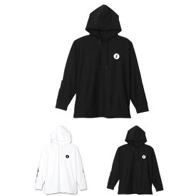 UV カット ドライ素材 ELECTRIC エレクトリック ICON LOGO DRY HOOD フード ロンティー 長袖 フィッシング 釣り サーフィン ラッシュガード 春夏