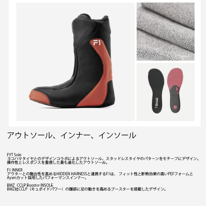 楽天市場】フラックス ブーツ FLUX BOOTS OM-BOA 24-25 ボア メンズ 