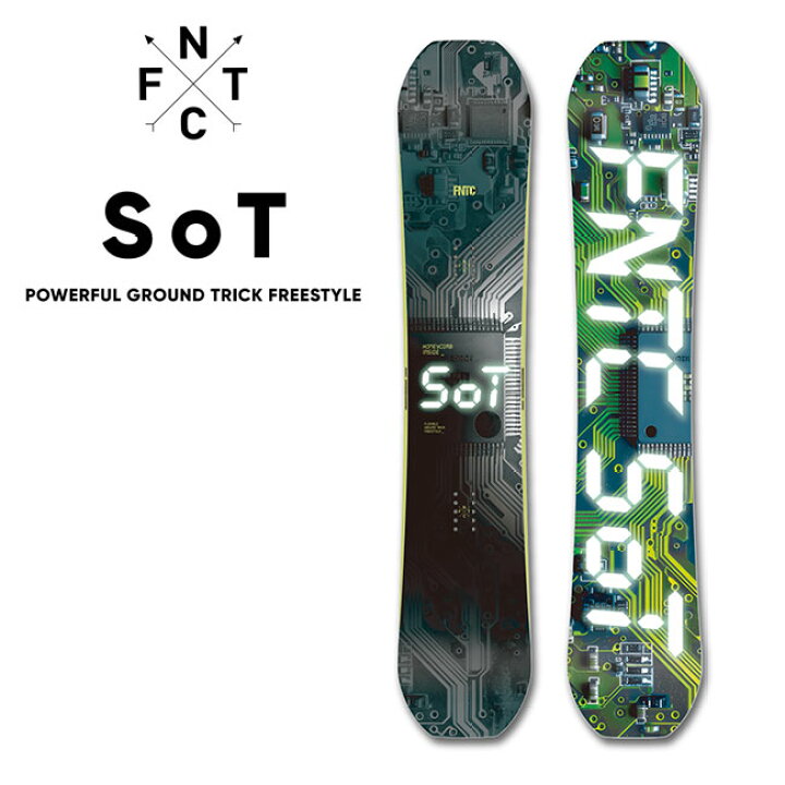 楽天市場】予約 FNTC エフエヌティーシー SoT 26-27 スノーボード 板 