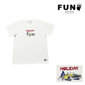 Tシャツ FUN for MODEM DESIGN / HOLIDAY S/S TEE ファン モデムデザイン OJISAN おじさん 半袖Tシャツ