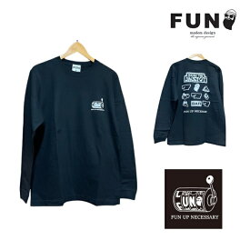長袖Tシャツ FUN for MODEM DESIGN SLOT PUFF L/S TEE スロット パフプリント 発泡プリント ファン モデムデザイン ロンT おじさんTシャツ 春 夏 秋 冬