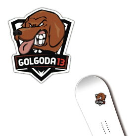 ステッカー GOLGODA Luke Sticker ゴルゴダ ルークステッカー SNOWBOARD SKATE スノーボード