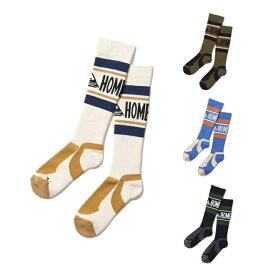 ソックス HOME MOUNTAIN SK8 MTN Merino Wool スノーボードソックス メリノウール 保温性 吸汗速乾性 耐久性