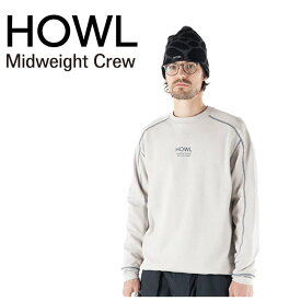 予約 HOWL ハウル Midweight Crew ミッドウェイト クルー 26-27 メンズ レディース スウェット クルーネック 正規品