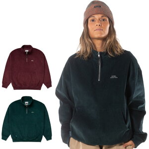 HOWL CORDUROY HALF ZIP R[fC n[tWbv WPbg25-26 Xm[{[h Y fB[X jZbNX