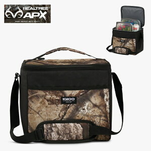 �N�[���[�o�b�O IGLOO �C�O���[ �\�t�g�N�[���[ Realtree APX SOFT COOLER 18CAN �A�E�g�h�A �L�����v �ނ� �X�|�[�c �N�[���[�o�b�O