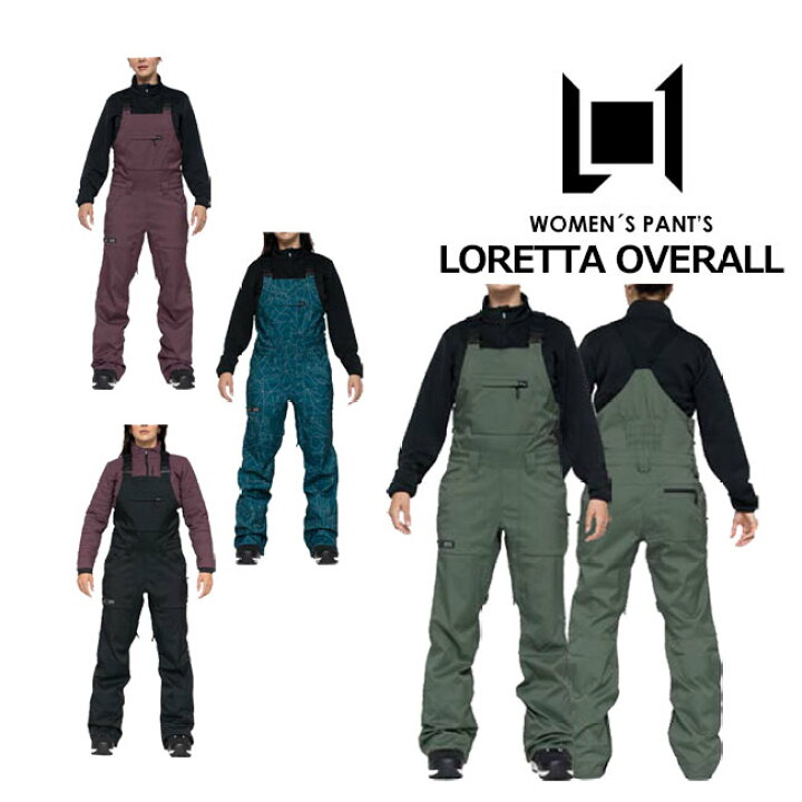 楽天市場】エルワン パンツ L1 LORETTA OVERALL レディース 23-24 