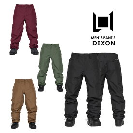 【5日最大P32倍】エルワン パンツ L1 DIXON PANT 23-24 ディクソンパンツ スノーボード ウェアー メンズ