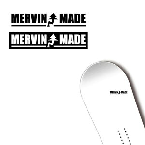 XebJ[ MERVIN MADE STICKER (S) / 9.7x1.5cm LIBTECH GNU }[rH Xm[{[h _CJbg JbeBOXebJ[ ؂蔲 ~