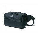 ニューエラ ウエストバッグ NEWERA SQUARE WAIST BAG 7L Black 1680D ユニセックス ボックス型 春夏 秋冬