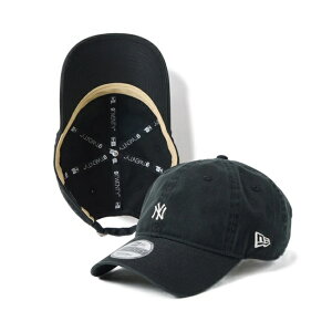 �j���[�G�� �L���b�v NEW ERA 9TWENTY 920 MLB Beige Sweat Band Yankees Black 14745058 �~�j���S �u���b�N �����L�[�X �t �� �H �~
