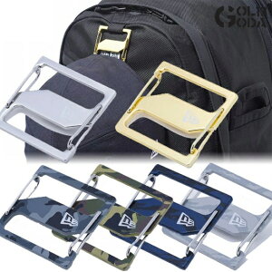 NEW ERA �j���[�G�� Cap Clip (CAMO/GOLD/SILVER)�L���b�v�N���b�v �l�[���^�O�ɒʂ��ăx���g��o�b�O�ȂǂɃL���b�v�����t������ �t�� �H�~
