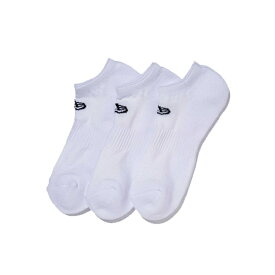 靴下 NEW ERA ニューエラ 3パック ソックス ショート 3Pack Socks Short メンズ くつした 春夏 秋冬