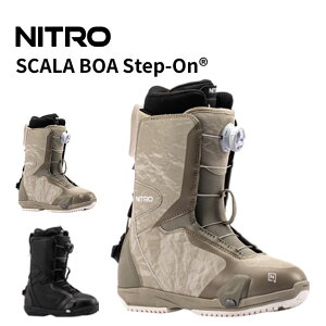 �\�� �i�C�g�� NITRO SCALA BOA STEP-ON ���f�B�[�X 26-27 �X�m�[�{�[�h �u�[�c �X�e�b�v�I�� �{�A ���K�i
