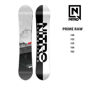 【4/25限定最大P29倍】ナイトロ スノーボード NITRO SNOWBOARD PRIME RAW 23-24 初心者 初級者 ビギナー 板 オールマイティー