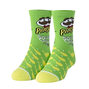 �q���p�\�b�N�X ODD SOX �I�b�h�\�b�N�X PRINGLES SOUR CREAM KIDS CREW SOCKS �v�����O���Y �T���[�N���[�� �A���h �I�j�I�� �L�b�Y �t�� �H�~