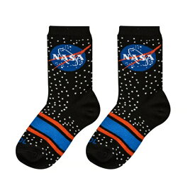 子供用ソックス ODD SOX オッドソックス NASA STARS KIDS CREW SOCKS ナサ 宇宙 クルー丈 キッズ 春夏 秋冬