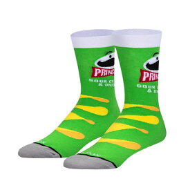 オッドソックス ODD SOX PRINGLES SOUR CREAM & ONION プリングルズ サワークリーム アンド オニオン SOCKS 靴下 クルー丈 メンズ 春 夏 秋 冬
