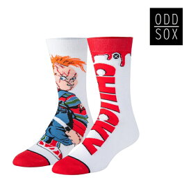 オッドソックス ODD SOX CHUCKY REVENGE チャッキー チャイルド・プレイ SOCKS 靴下 クルー丈 メンズ レディース