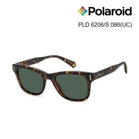 【4/25限定最大P29倍】サングラス ポラロイド POLAROID PLD 6206/S 086 Dark havana/Green (UC) 偏光レンズ ファッション スポーツ レジャー