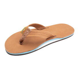 RAINBOW SANDALS レインボーサンダル シングルレイヤー プレミアレザー / TAN / BLUEメンズ サンダル RSM 301ALTS PL 春夏