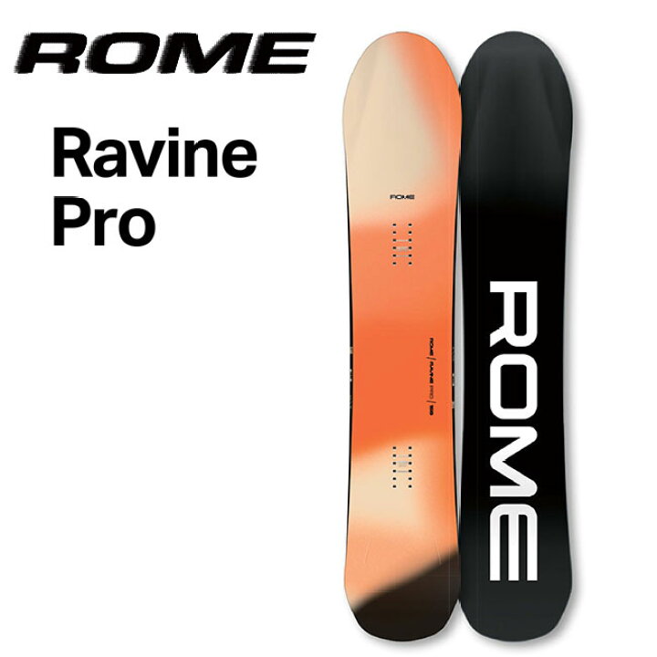 楽天市場】予約 ROME スノーボード RAVINE PRO 26-27 ローム 