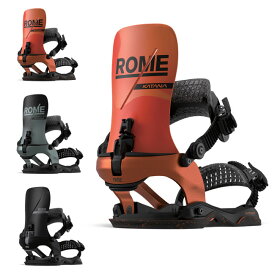 予約 ROME ビンディング BINDING KATANA AW FASE 25-26 バインディング ローム カタナ スノーボード FASE システム搭載モデル 正規品
