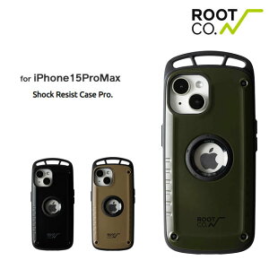iPhone15ProMax ��p�P�[�X ROOT CO. ���[�g �R�[ GRAVITY Shock Resist Case Pro. iPhone�P�[�X �t�� �H�~