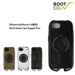 ROOT CO. ���[�g�R�[ iPhone16e iPhone17e �P�[�X GRAVITY Shock Resist Case Rugged Plus. MagSafe�Ή� �ϏՌ� �X�}�z�P�[�X �A�E�g�h�A ���K�i