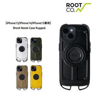 iPhone 13 14 15���p �P�[�X ROOT CO. ���[�g �R�[ GRAVITY Shock Resist Case Rugged. MagSafe�ΑΉ��P�[�X �t�� �H�~