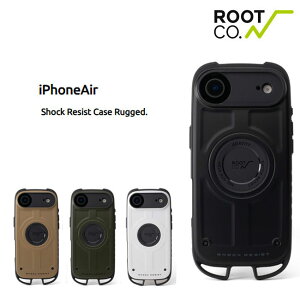 ���[�g�R�[ ROOT CO. iPhone�P�[�X iPhone17Air��p GRAVITY Shock Resist Case Rugged �ϏՌ� MagSafe�Ή� �P�[�X ���K�i