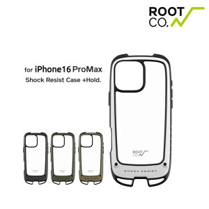iPhone16ProMax ��p�P�[�X ROOT CO. ���[�g �R�[ GRAVITY Shock Resist Case +Hold. iPhone�P�[�X �t�� �H�~