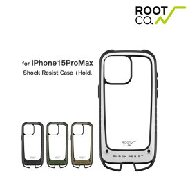 【スーパーSALE限定最大31倍】iPhone15ProMax 専用ケース ROOT CO. ルート コー GRAVITY Shock Resist Case +Hold. iPhoneケース