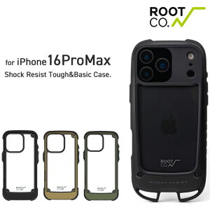 ROOT CO. ���[�g�R�[ iPhone�P�[�X iPhone17 Pro Max �Ή� GRAVITY Shock Resist +Hold �ϏՌ� �X�g���b�v�Ή� ���K�i