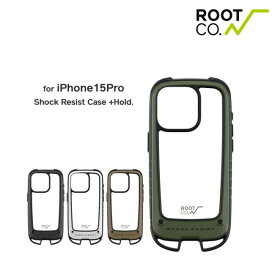 【スーパーSALE限定最大31倍】iPhone15Pro 専用ケース ROOT CO. ルート コー GRAVITY Shock Resist Case +Hold. iPhoneケース
