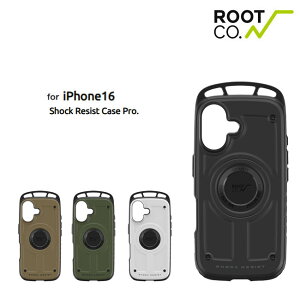 iPhone16��p�P�[�X ROOT CO. ���[�g �R�[ GRAVITY Shock Resist Case Pro. iPhone�P�[�X