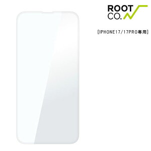 ROOT CO. ���[�g �R�[ �����K���X�t�B���� iPhone17/17Pro ��p GRAVITY Tempered Glass Film(�N���A)