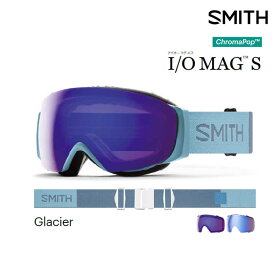 ゴーグル スミス SMITH I/O MAG S アイオーマグ エス/ GLACIER 23-24 JAPAN FIT アジアンフィット スノーボード スキー