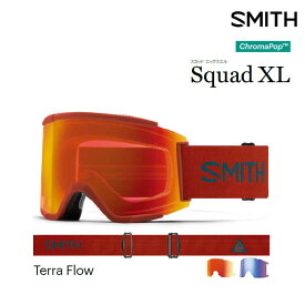 ゴーグル スミス SMITH SQUAD XL / TERRA FLOW 23-24 JAPAN FIT アジアンフィット スノーボード スキー