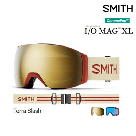 【4/25限定最大P29倍】ゴーグル スミス SMITH I/O MAG XL / TERRA SLASH 23-24 JAPAN FIT アジアンフィット スノーボード スキー